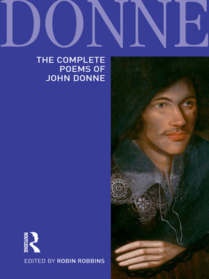 cover image of The Complete Poems of John Donne